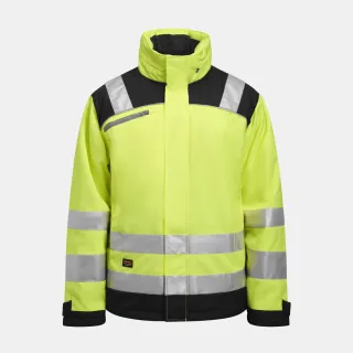 1347 Talvitakki Star Hi-vis Keltainen / Mariini