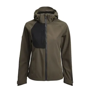 1372 Naisten Softshell-takki Oliivinvihreä