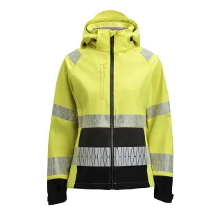1377 Naisten Softshell-takki Hi-vis Keltainen / Musta