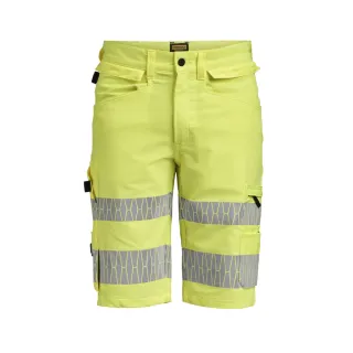 2296 Huomioväriset Työshortsit Stretch-materiaalia Keltainen