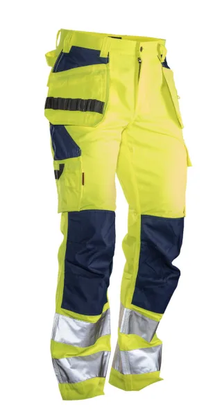 2377 Riipputaskuhousut Hi-vis Keltainen / Mariini