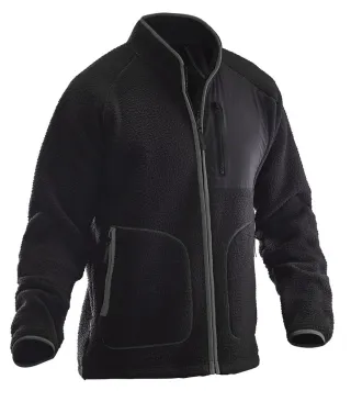 5161 Teddyfleece Takki Musta