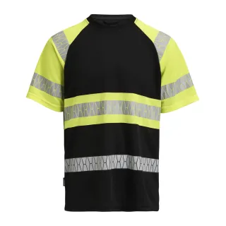 5226 T-paita Hi-vis Musta / Keltainen