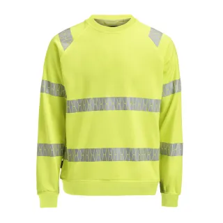 5324 Collegepaita Hi-vis Keltainen