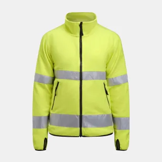 5502 Fleecetakki Hi-vis Keltainen