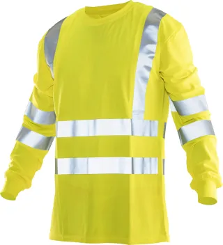 5593 Pitkähihainen Paita Hi-vis Keltainen