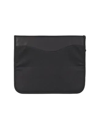 Black Line Conference Folder Musta