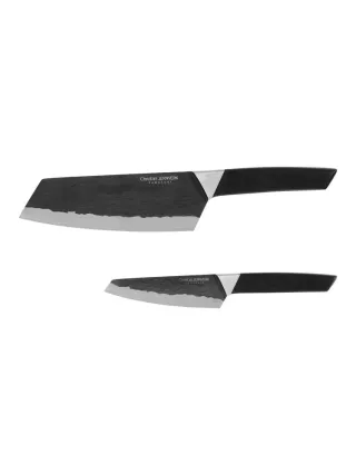Blacksmith Damaskus -veitset, 2 Kpl Teräs