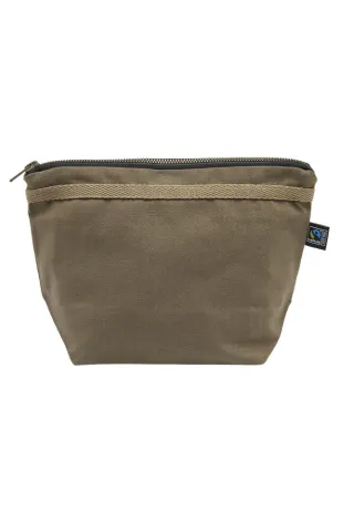 Cottover Canvas Toilet Case Oliivinvihreä