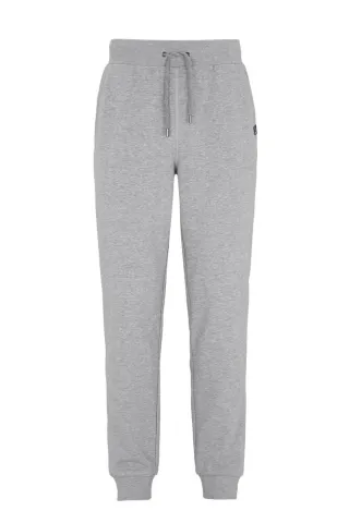 Cottover F. Terry Pants Man Meleerattu Harmaa