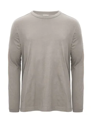 Cottover Relaxed T-shirt Ls Tumma Hiekka
