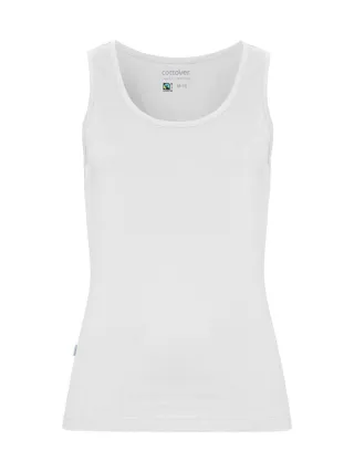 Cottover Tanktop Lady Valkoinen