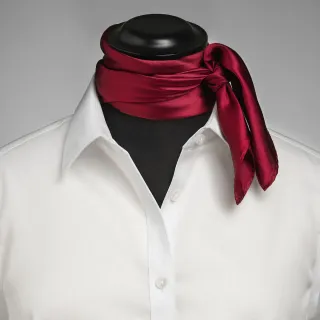 Giftbox Solid Scarf Viininpunainen