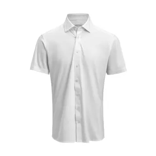 Ib132 Interlock Knit S/s Regular Valkoinen