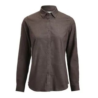 Indigo Bow 134 Cord Shirt Contemporary Fit W Ruskea