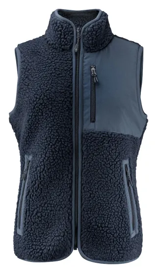 Kingsley Vest Woman Tummansininen