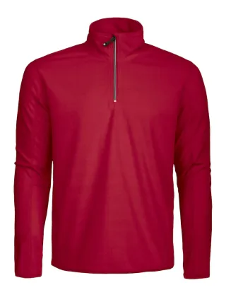 Melton Halfzip Punainen