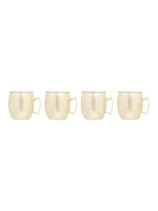 Moscow Mule -mukit, 4 Kpl Kulta