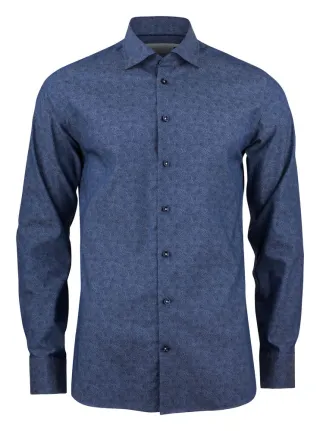 Pb143 Twill Slim Indigonsininen