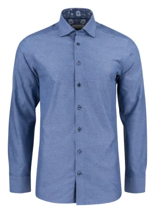 Pb144 Brushed Jacquard Regular Indigonsininen