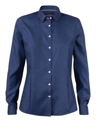 Pb49 Jacquard Woman Tummansininen/valkoinen