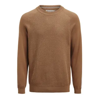Scarsdale Sweater Men Pähkinänruskea