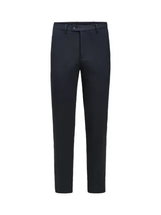 Signature Suit Trouser Tummansininen