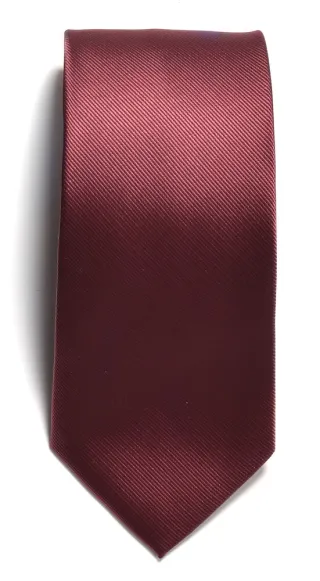 Tie Solid Viininpunainen