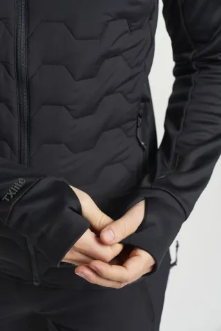 Txlite Hybrid Zip Men Musta