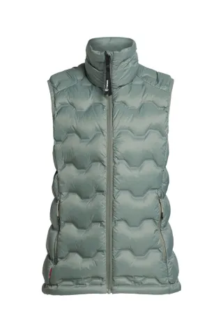 Txlite Shibui Down Vest Women Harmaanvihreä