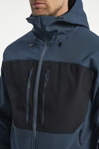 Txlite Softshell Jacket Men Tummansininen