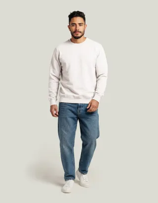 Um Crewneck Regular Fit Valkoinen