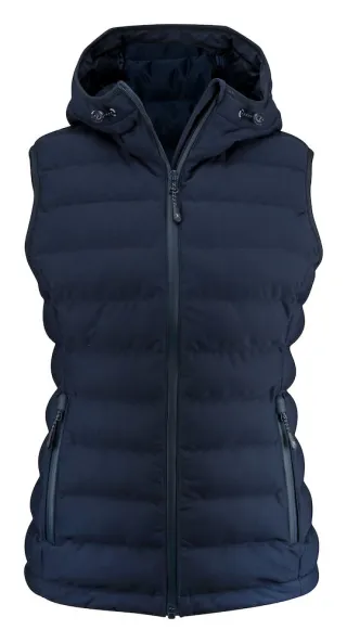 Woodlake Heights Vest Woman Tummansininen