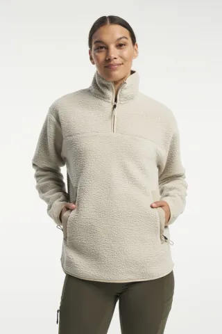Yoke Half Zip Women Hiekka