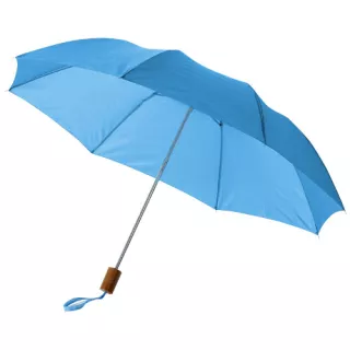 20” Oho-sateenvarjo, Taitettava Process Sininen