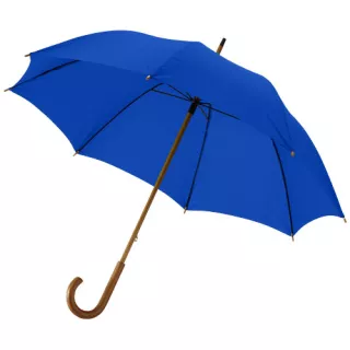 23” Jova-sateenvarjo, Puinen Varsi Ja Kahva Royal Sininen