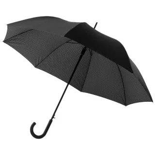 27” Cardew-sateenvarjo, Kaksikerroksinen, Automaattisesti Avautuva Musta