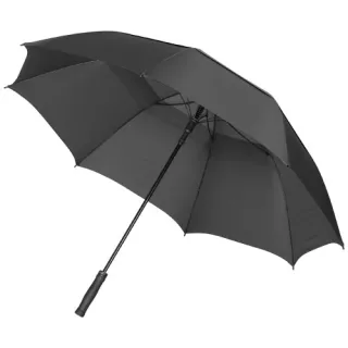 30” Glendale-sateenvarjo, Automaattisesti Avautuva, Ilma-aukoilla Musta