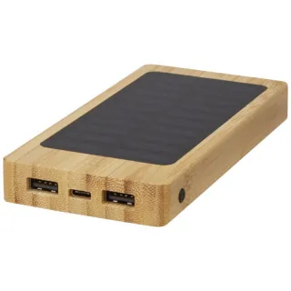 Alata Aurinkokennoilla Lataava 8000 Mah:n Varavirtalähde Bambusta