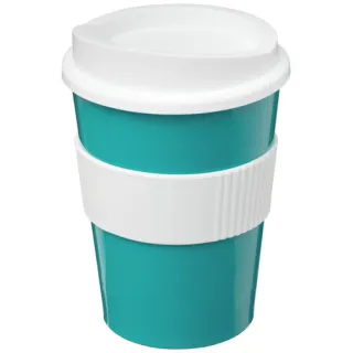 Americano® Medio 300 Ml Muki Oterenkaalla Aqua / Valkoinen