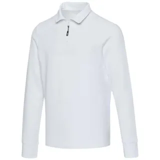 Apollo Pitkähihainen Poolopaita Puolipitkällä Vetoketjulla, Unisex, 245 G/m²