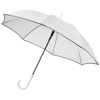 Automaattisesti Avautuva Värikäs Ja Tuulenpitävä 23” Kaia-sateenvarjo Valkoinen