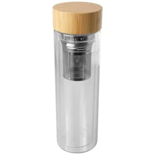 Bailey 400 Ml:n Borosilikaattilasinen Infuusiopullo Bambukannella