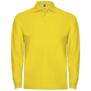 Estrella Miesten Pitkähihainen Poolopaita, 220 G/m²