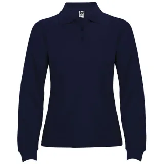 Estrella Naisten Pitkähihainen Poolopaita, 220 G/m²