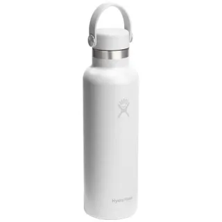 Hydro Flask Standard Mouth 621 Ml:n Vesipullo Eristetty Ruostumattomasta Teräksestä Valmistettu, Jossa On Pillikorkki