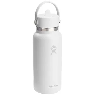 Hydro Flask Wide Mouth 946 Ml:n Vesipullo Eristetty Ruostumattomasta Teräksestä Valmistettu  Jossa On Pillikorkki