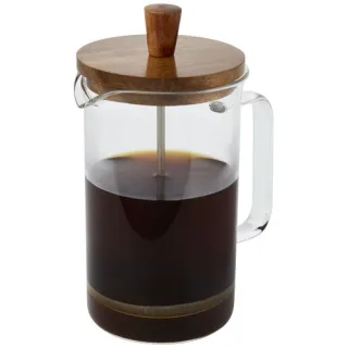 Ivorie 600 Ml:n Pressokannu Läpinäkyvä / Puu