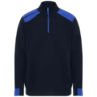 Maverick Miesten Svetari Puolipitkä Vetoketju 280 G/m2 Navy Sininen / Royal Sininen