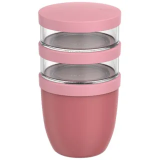 Mepal Ellipse Kolmiosainen 500 Ml:n + 2 X 200 Ml:n Lounasrasia